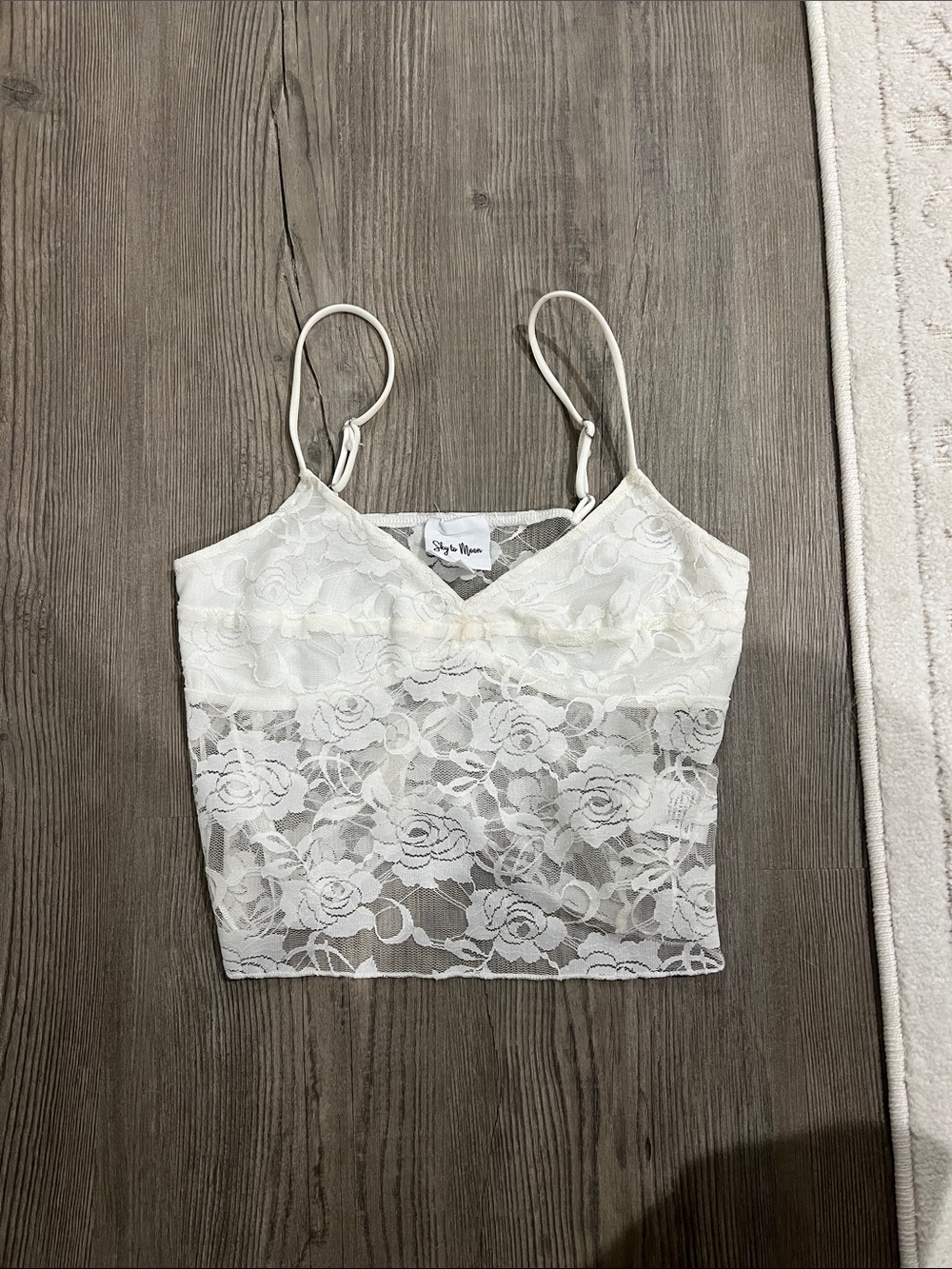 Lace tank